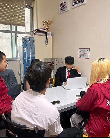  「1학기 전학년 총대와의 간담회」